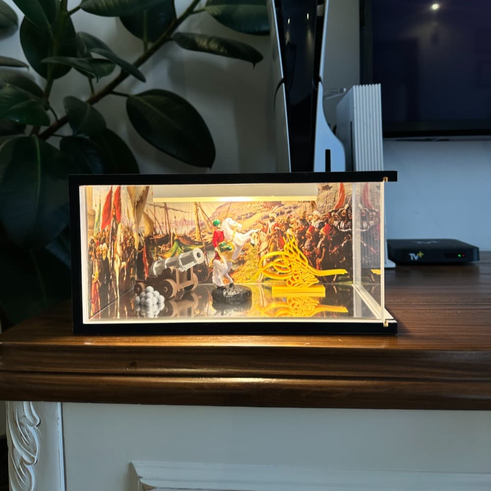 Fatih Sultan Mehmet konsepti figür örneği