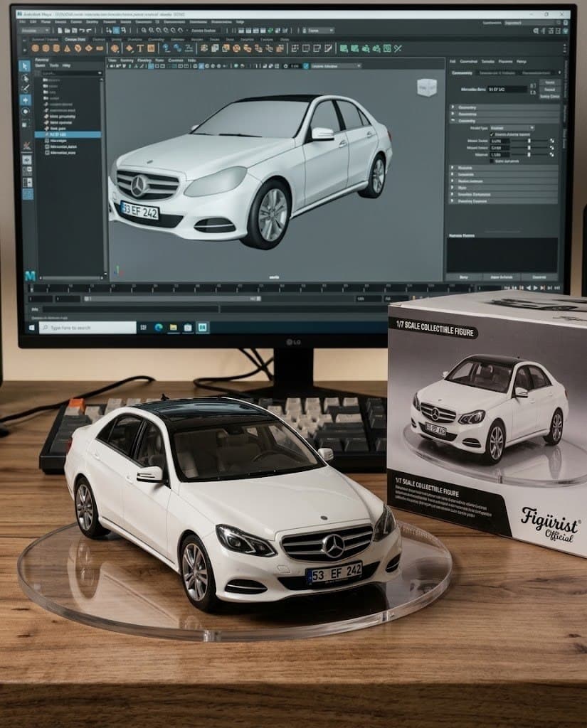 3D baskı araç figürü örneği